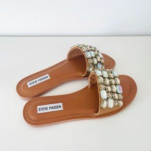 Steve Madden Jeweled Sandals